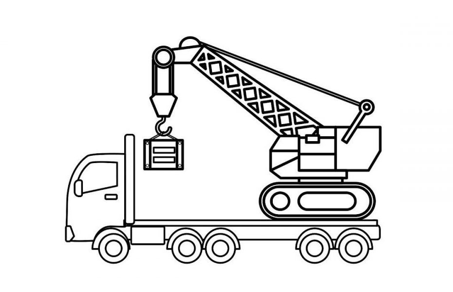 Tổng Hợp Với Hơn 69 Về Tô Màu Xe Cẩu Hay Nhất - Cdgdbentre.Edu.Vn