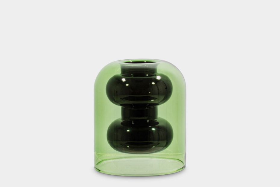 Bump Vase Short Black