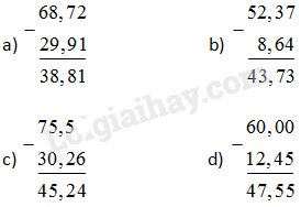 Toán Lớp 5 Trang 54 Luyện Tập | Sgk Toán Lớp 5